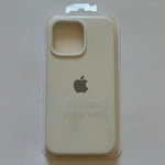 Capa Silicone Premium Branca e Azul Claro para iPhone 15 Pro