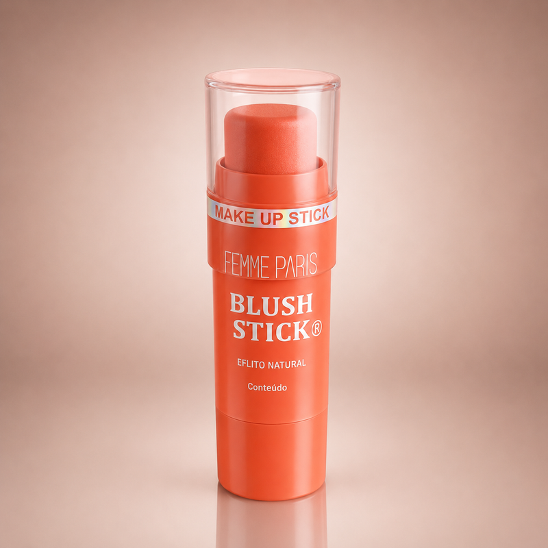 Blush Stick Fenzza Paris em Bastão