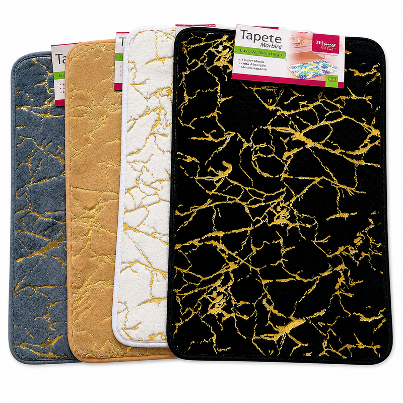 Tapete Decorativo Marble Antiderrapante