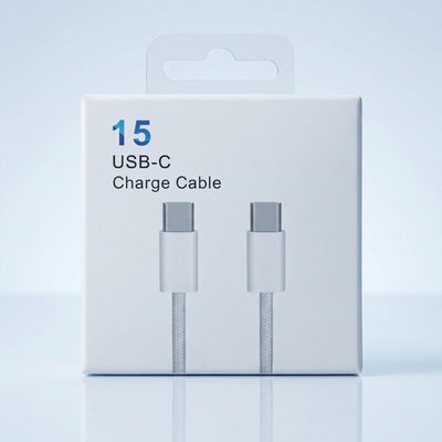 Cabo USB-C 1,5 Metro – Carregamento Rápido e Dados