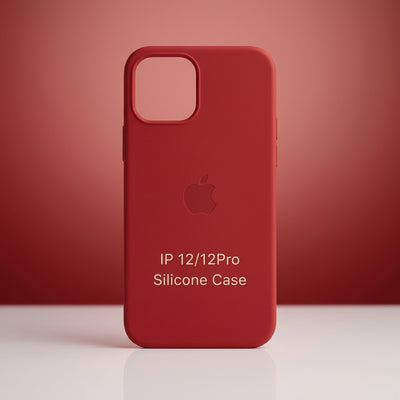Capas Silicone Vermelha e Roxo para iPhone 12 Pro Max – Proteção Premium