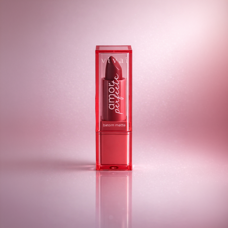 Batom Matte Amor Perfeito – Vivai
