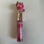 Gloss Labial CocoFlower Beauty Cat Rosa com Glitter Hidratante