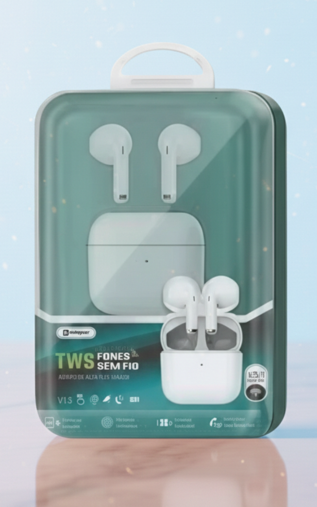 Fone de Ouvido TWS Bluetooth Sem Fio - SUMEXR SIX-31