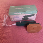Mini Ferro de Passar Portátil com Spray Bivolt