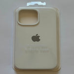 Capa Silicone Premium Cinza escuro e Branca para iPhone 15 Pro Max